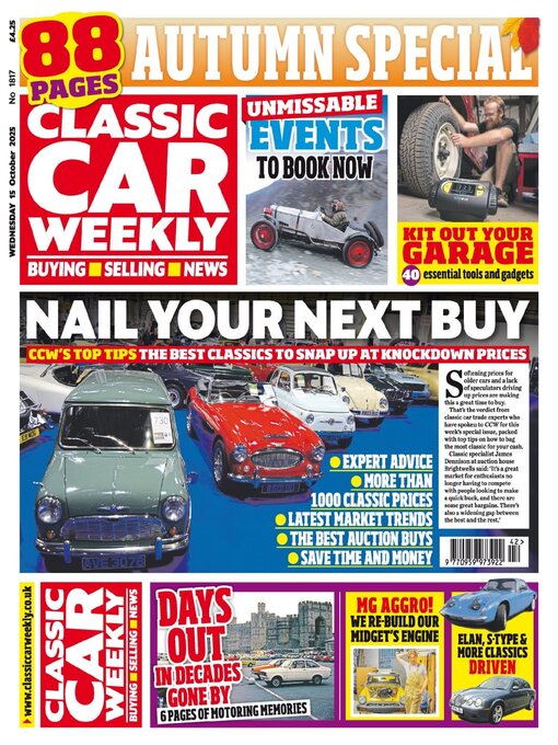 Title details for Classic Car Weekly by H BAUER PUBLISHING LIMITED - Available